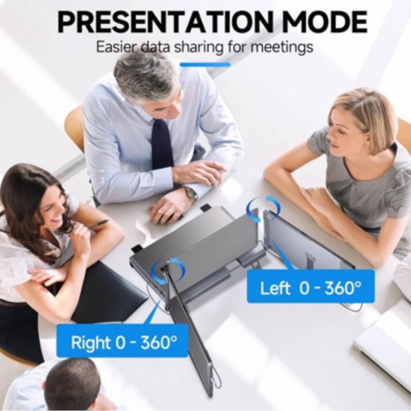 Maxfree F2 Triple Monitor Laptop Screen Extender - 14” - Picture 9 of 9